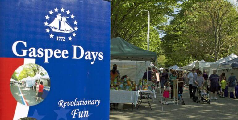 A view of the crowd at the 2014 Gaspee Days  Arts and Crafts Festival Sunday, May 25.