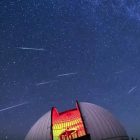 A still from a NASA.gov detailing research that marks the Perseid Meteor Shower as the "fireball champion" of annual meteor showers.