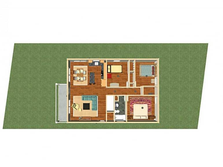 [CREDIT: Statewide MLS] The floor plan for #0 Anthony Street.