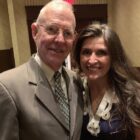 [CREDIT: Debbie Rich]Colonel Stephen McCartney with keynote speaker Christine Imbriglio of the Department of Corrections during 'Hail to the Chief' at Crowne Plaza Hotel March 14.