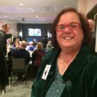 [CREDIT: Rob Borkowski] Dist. 21 Rep. Camille Vella-Wilkinson at the Hyatt in Warwick during the Nov. 6, 2018 midterm election.