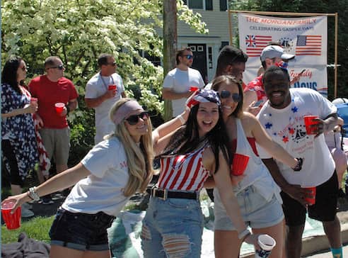 [CREDIT: Rob Borkowski] The Morgan Family was out in force for the 2019 Gaspee Days Parade Saturday, June 8.