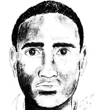 [CREDIT: WDP] Warwick Police are looking for two men who invaded a Draper Avenue home Nov. 9, one of whom is depicted in this sketch from a witness description.