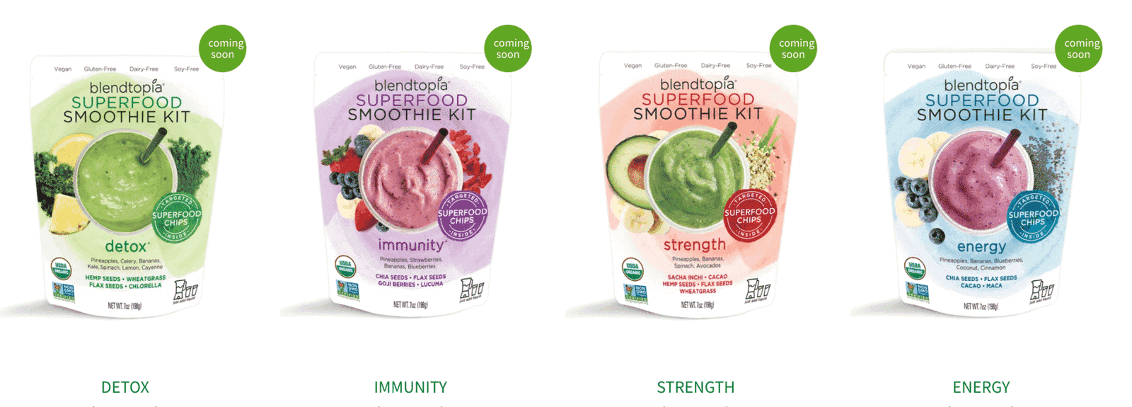 [CREDIT: Blentopia] Blendtopia has recalled certain frozen smoothie kit due to Listeria risk.