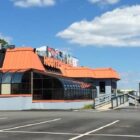 [CREDIT: Rob Borkowski] Hooters Restaurant on Airport Road in Warwick has been closed since August 2015 waiting on a roof repair. The business has started the repairs this week.