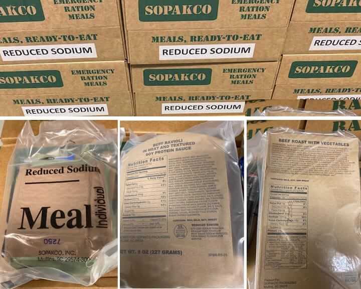 [WarwickPost Composite images courtesy WestBay Community Action] Westbay Community Action will distribute civilian Meals Ready to Eat (MREs) to seniors, the disabled or homebound.