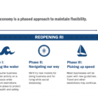 [CREDIT: RI.gov] Gov. Gina M. Raimondo presented a detailed RI restart plan on reopening RI's economy Monday, April 27.