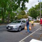 [CREDIT: Lincoln Smith] The The Drive-thru Food Drive at Lakewood Baptist Church collected food and cash donations Saturday, May 30, 2020.