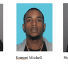 [CREDIT: CPD] Cranston Police report arresting three people following a 30-person ATV/motorcycle gang endangered drivers and attacked a police officer.