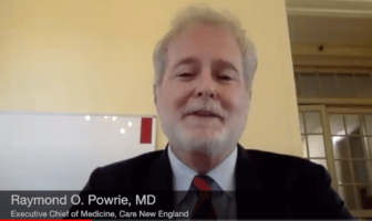 [CREDIT: CNE] Dr. Raymond O. Powrie notes the COVID19 vaccine has been found to be safe for pregnant women and greatly reduces the risk of severe complications of COVID19.