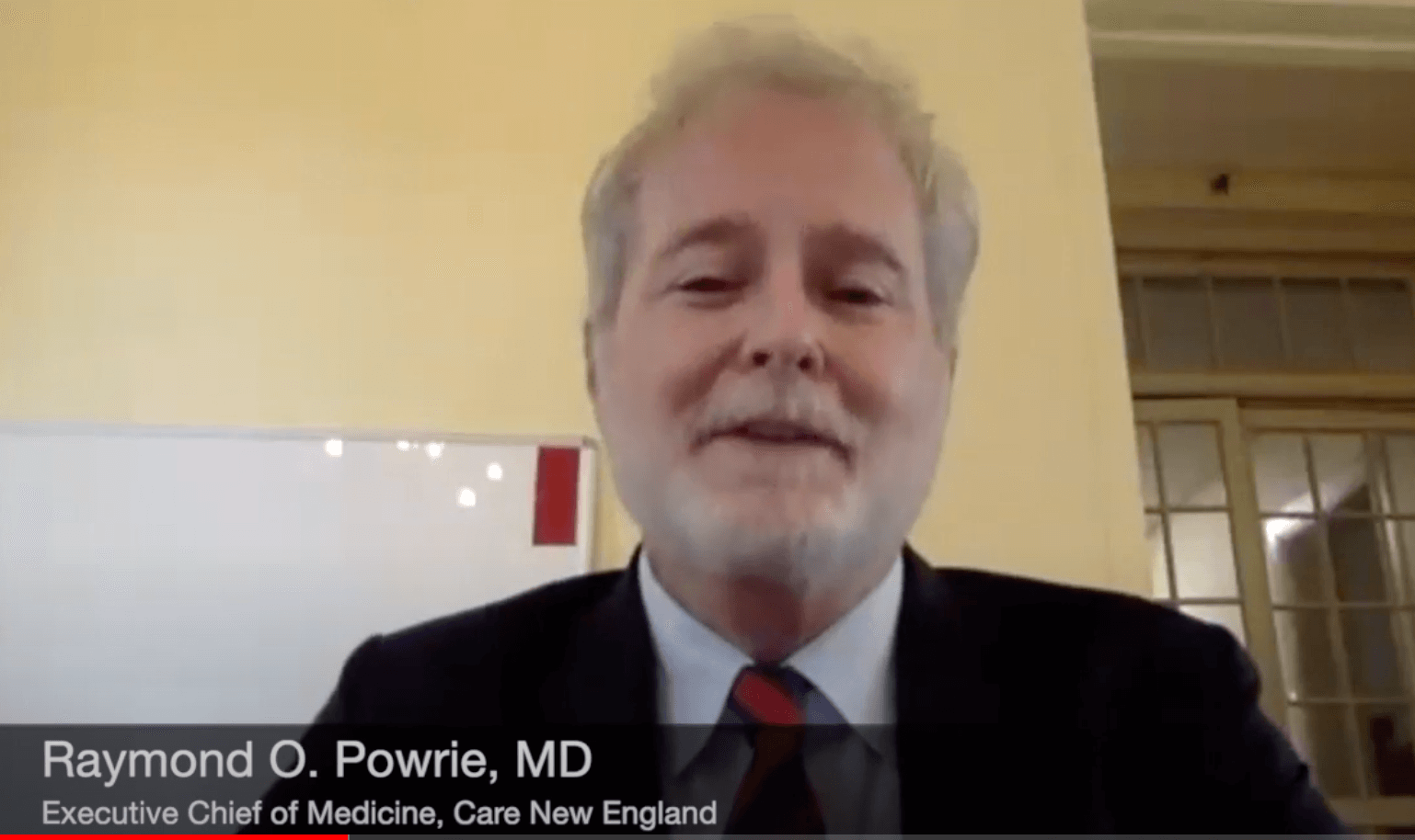 [CREDIT: CNE] Dr. Raymond O. Powrie notes COVID19 vaccination has been found to be safe for pregnant women and greatly reduces the risk of severe complications of COVID19.