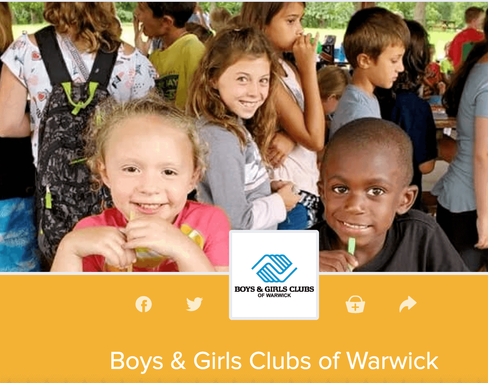 [CREDIT: BGCW] United Way's 401 Gives, an annual statewide fundraiser for nonprofits, starts Friday. Boys and Girls Clubs of Warwick are among hundreds of nonprofits seeking your support.