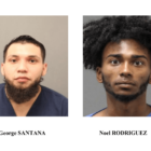 [CREDIT: Cranston Police] George Santana, 28, and Noel Rodriguez, 18, have been indicted on multiple carjacking and robbery charges for two separate robberies Aug. 31, 2021.  