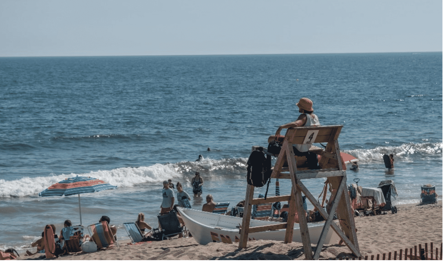 [CREDIT: DEM] Matunuk State Beach in Rhode Island. DEM recommends buying beach passes early to avoid traffic at beach entrances.