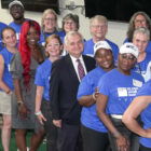 [CREDIT: Goldman Sachs] RI Sen. Jack Reed met with 41 small business owners during the Goldman Sachs 10,000 Small Businesses Summit in Washington DC.July 19-20. Among the RI business owners was Katie Schibler Conn, founder of KSA Marketing in Warwick, pictured in the front, fifth from the left.