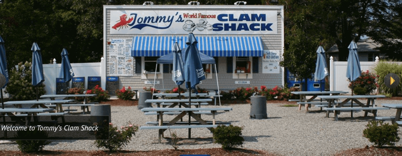 [CREDIT: Tommy's Clam Shack] Two patrons were struck by an out of control vehicle July 15 at Tommy's Clam Shack.