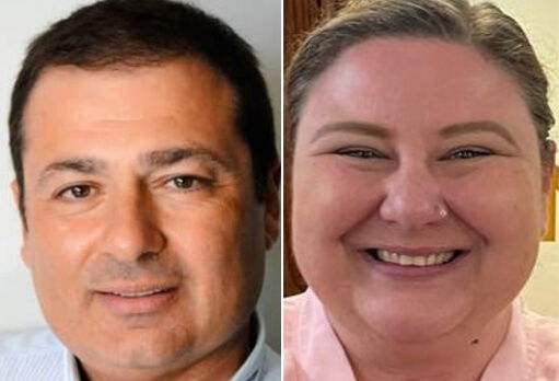 [CREDIT: Warwick Post Composite] From left, Dist. 23 incumbent and Speaker of the House Joe Shekarchi faces Democratic primary challenger Jackie Anderson in the Sept. 13 primary for the Dist. 23 nomination.