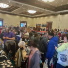 [CREDIT: Rob Borkowski] Big crowds showed for the 2022 Shop RI Small Business Saturday expo Nov. 26.