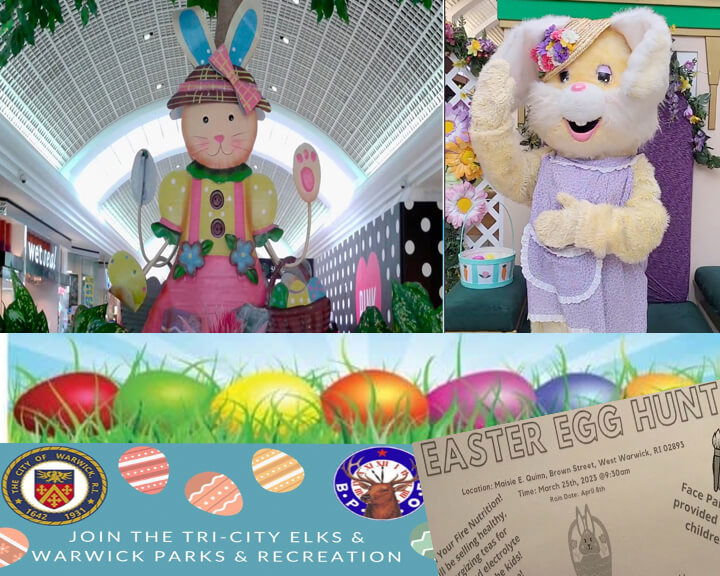 [CREDIT: Warwick Post] The Warwick Weekend's Easter Edition features Easter Bunny Photo ops and four Easter Egg Hunts.