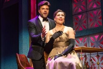 [CREDIT: TBTS] From left, Danny Drewes and Lucy Horton sing during Theatre by the Sea's "My Way."