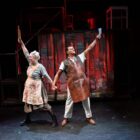 [CREDIT: Mark Turek] Rachel Warren and Erick Pinnick star in Trinity Rep's 'Sweeney Todd' as it delivers plenty of macabre moments.