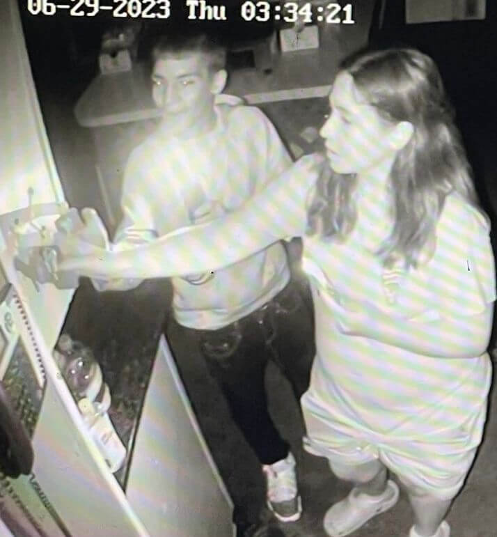 [CREDIT: Warwick North Little League] Warwick North Little League posted a handful of photos of two people caught on camera during the Warwick North Little League B&E of their shack June 29. A girl has since turned herself in and has been charged in the break-in.