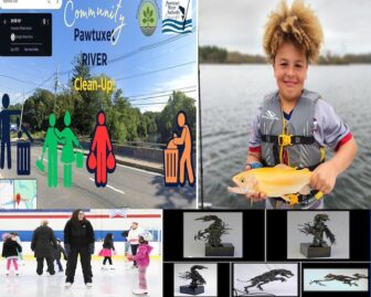 CREDIT: WarwickPost Composite] Warwick weekend events include Trout Season Opening Day, a steak fry and a cleanup for the Pawtuxet River.