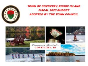 [CREDIT: Town of Coventry] The Coventry Town Council passed the $121M Coventry FY25 Budget May 7.