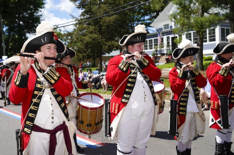 [CREDIT: Laura Paton] The Pawtuxet Rangers Fife and Drum Corps during the 2024 Gaspee Days Parade June 8.