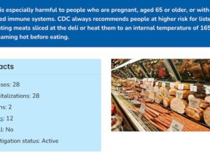 [CREDIT: FDA.gov] Boars Head has recalled all its liverwurst products and listed other deli meats recalled due to deli meat listeria risk.