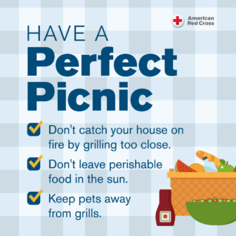 [CREDIT: Red Cross] The Red Cross has Fourth of July safety tips for grilling during the holday.