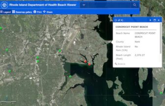 [CREDIT: RIDOH] RIDOH announced three Warwick Beaches closed due to high bacteria counts as well as beaches at Bristol Town Beach; Warren Town Beach; and Sandy Point Beach in Portsmouth are also closed due to high bacteria counts.