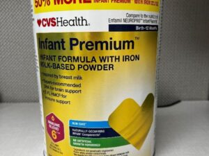 [CREDIT: RIDOH] CVS Health infant formula shipped to CVS stores beginning Feb. 6, 2024 is being recalled due to excessive calcium content.