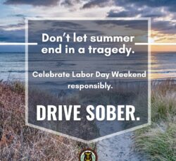 [CREDIT: RIPCA] RI Police Chiefs urge people to drive sober Labor Day weekend.