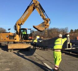 [CREDIT: RIDOT] RIDOT will close Rte. 295 at Rte. 146 in Lincoln Wednesday, Aug. 14 through Aug. 15 as it replaces Louisquisset Pike Bridge.