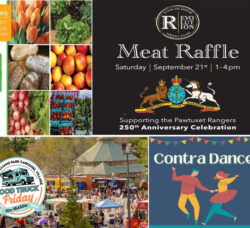 Warwick weekend events include a meat raffle. contra dancing and a paint your pet event with proceed aiding Road Home resce.