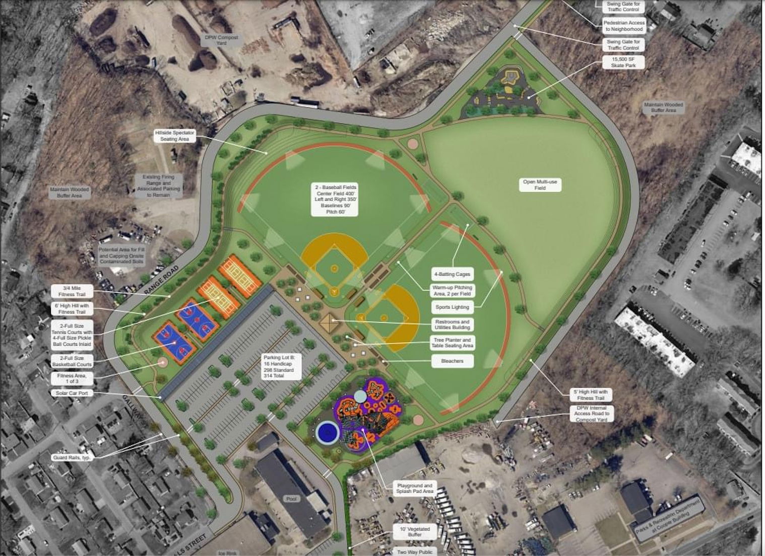 [CREDIT: City of Warwick] On Nov. 18, the Warwick City Council approved negotiations to begin designing upgrades to the Mickey Stevens Sports Complex.