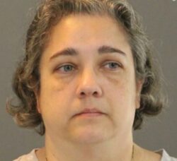 [CREDIT: WPD] Petrina Lunardelli, 48, of Coventry, R.I., was charged with simple assault in the case of a 2024 Tiogue student assault.