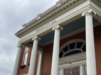 [CREDIT: Rob Borkowski] Warwick City Hall on Post Road. The Warwick City Council will hold a special meeting Wednesday to vote on a Warwick Schools Budget Commissionto remedy its $9M deficit.