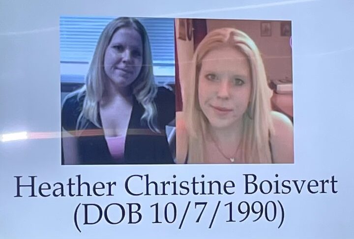 [CREDIT: Rob Borkowski] Coventry Police have identified Heather Boisvert, 26, of Coventry, as the person found dead in 2023.